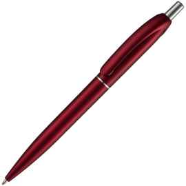 Ручка шариковая Bright Spark, красный металлик, Цвет: красный
