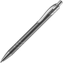 Ручка шариковая Undertone Metallic, серая, Цвет: серый