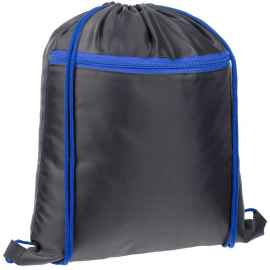 Детский рюкзак Novice, серый с синим, Цвет: синий, серый, Объем: 5