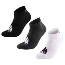Набор из 3 пар спортивных носков Monterno Sport, черный, серый и белый, Цвет: белый, черный, серый, Размер: 38-42