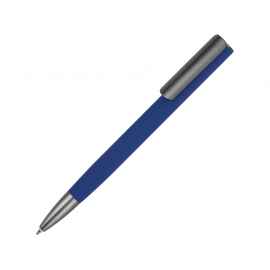 Ручка металлическая шариковая Insomnia soft-touch с зеркальным слоем, 11582.02, Цвет: серый,темно-синий