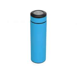 Термос Confident с покрытием soft-touch, 1048722p, Цвет: голубой, Объем: 420