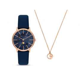 Подарочный набор: часы наручные женские с браслетом, 78619