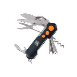 Нож перочинный, 96 мм, 15 функций, 441231, Цвет: черный,оранжевый