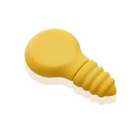 Флешка PVC017 'Лампочка' (желтый) с чипом 64 гб, Размер: 61*38*11