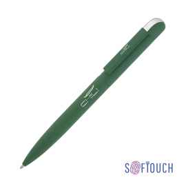 Ручка шариковая 'Jupiter', покрытие soft touch, темно-зеленый, Цвет: темно-зеленый