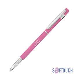 Ручка шариковая 'Star', покрытие soft touch, розовый, Цвет: розовый
