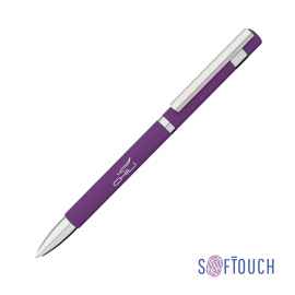 Ручка шариковая 'Mars', покрытие soft touch, фиолетовый, Цвет: фиолетовый