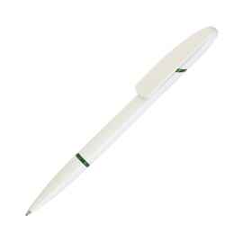 Ручка шариковая NOVA R, белый/темно-зеленый#, белый с зеленым, Цвет: белый с зеленым