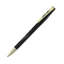 Ручка шариковая COBRA MMG, черный,золотистый, Цвет: черный,золотистый