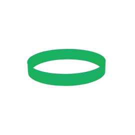 Силиконовое кольцо, зеленый, Цвет: зеленый