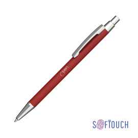 Ручка шариковая 'Ray', покрытие soft touch, красный, Цвет: красный