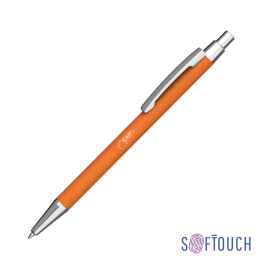 Ручка шариковая 'Ray', покрытие soft touch, оранжевый, Цвет: оранжевый