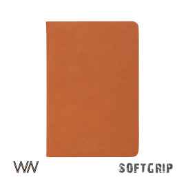 Ежедневник недатированный 'Флоренция', А5, покрытие soft grip, оранжевый, Цвет: оранжевый