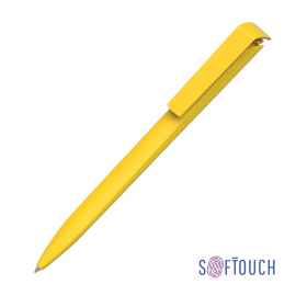 Ручка шариковая TRIAS SOFTTOUCH, желтый, Цвет: желтый