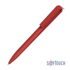 Ручка шариковая TRIAS SOFTTOUCH, красный, Цвет: красный