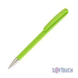 Ручка шариковая BOA SOFTTOUCH M, покрытие soft touch, зеленое яблоко, Цвет: зеленое яблоко