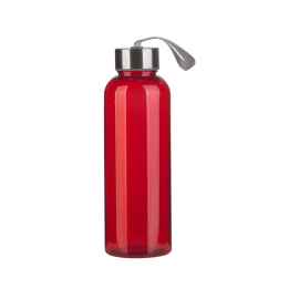 Бутылка для воды 'H2O' 500 мл, красный, Цвет: красный