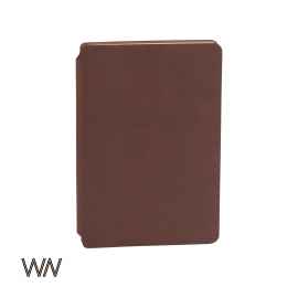 Ежедневник недатированный 'Альба', формат А5, гибкая обложка, коричневый, Цвет: коричневый