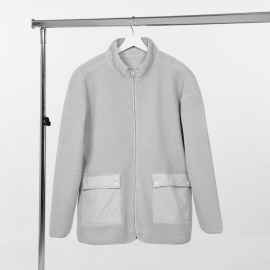 Куртка унисекс Oblako, светло-серая, размер ХS/S, Цвет: серый, Размер: XS/S