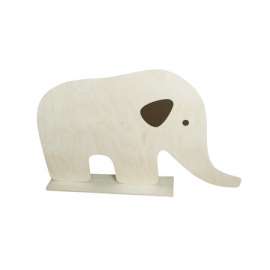 Фигура слона из фанеры