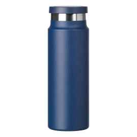 Термобутылка вакуумная герметичная Allegra, синяя, Цвет: синий, Объем: 500, Размер: 80x80x240