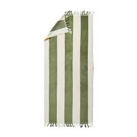 Пляжное полотенце VINGA Valmer, 80х180 см, Зеленый, Цвет: зеленый, белый, Размер: Длина 180 см., ширина 80 см., высота 0,5 см., диаметр 0 см.