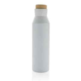 Вакуумная бутылка Gaia из переработанной нержавеющей стали RCS, 600 мл, Белый, Цвет: белый,, Размер: , высота 25,8 см., диаметр 6,9 см.
