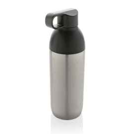 Вакуумная бутылка Flow из переработанной нержавеющей стали RCS, 540 мл, Серый, Цвет: серебряный,, Размер: , высота 22,5 см., диаметр 7,4 см.