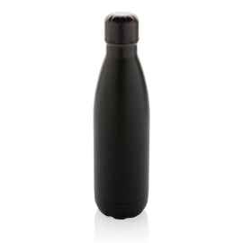 Бутылка для воды Eureka из переработанной нержавеющей стали RCS, 500 мл, Черный, Цвет: черный,, Размер: , высота 25,8 см., диаметр 7,1 см.