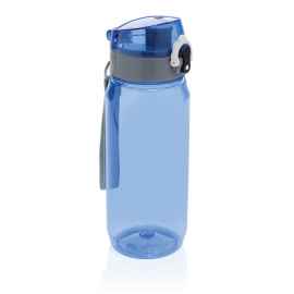 Герметичная бутылка для воды Yide из rPET RCS, 600 мл, Синий, Цвет: синий,, Размер: , высота 21,4 см., диаметр 7,4 см.