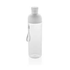 Герметичная бутылка для воды Impact из rPET RCS, 600 мл, Белый, Цвет: белый,, Размер: , высота 24,3 см., диаметр 6,5 см.