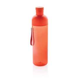 Герметичная бутылка для воды Impact из rPET RCS, 600 мл, Красный, Цвет: красный,, Размер: , высота 24,3 см., диаметр 6,5 см.