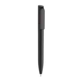 Мини-ручка Pocketpal из переработанного пластика GRS, Черный, Цвет: черный,, Размер: , высота 11,5 см., диаметр 1 см.