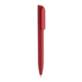 Мини-ручка Pocketpal из переработанного пластика GRS, Красный, Цвет: красный,, Размер: , высота 11,5 см., диаметр 1 см.