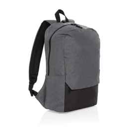 Рюкзак для ноутбука Kazu из rPET AWARE™, 15,6’’, Серый, Цвет: серый,, Размер: Длина 28 см., ширина 16 см., высота 46,8 см., диаметр 0 см.