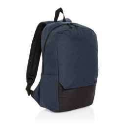 Рюкзак для ноутбука Kazu из rPET AWARE™, 15,6’’, Синий, Цвет: синий,, Размер: Длина 28 см., ширина 16 см., высота 46,8 см., диаметр 0 см.
