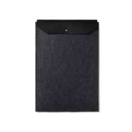 Чехол для ноутбука VINGA Albon из переработанного фетра GRS, 17’’, Черный, Цвет: черный,, Размер: Длина 28 см., ширина 1 см., высота 40 см., диаметр 0 см.