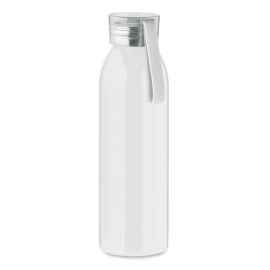 Бутылка 650 мл, белый, Цвет: белый, Размер: 6x22 см