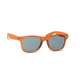 Очки солнцезащитные, прозрачно-оранжевый, Цвет: прозрачно-оранжевый, Размер: 14x4.5x13.5 см