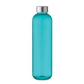 Бутылка 1 л, прозрачно-голубой, Цвет: прозрачно-голубой, Размер: 7x27.5 см