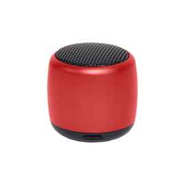 Портативная mini Bluetooth-колонка Sound Burger 'Loto' красный, Цвет: красный
