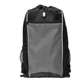 Рюкзак Fab, серый/чёрный, 47 x 27 см, 100% полиэстер 210D, Цвет: серый, черный, Размер: 46 x 27 см