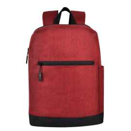 Рюкзак Boom, красный/чёрный, 43 x 30 x 13 см, 100% полиэстер 300 D, Цвет: красный, черный, Размер: 43 x 30 x 13 см
