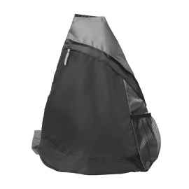 Рюкзак Pick чёрный/серый, 41 x 32 см, 100% полиэстер 210D, Цвет: черный, Размер: 41 x 32 см