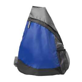 Рюкзак Pick синий,/серый/чёрный, 41 x 32 см, 100% полиэстер 210D, Цвет: синий, Размер: 41 x 32 см