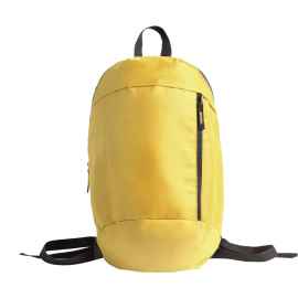 Рюкзак Rush, жёлтый, 40 x 24 см, 100% полиэстер 600D, Цвет: желтый, черный, Размер: 40 x 24 см