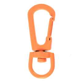 Застежка-карабин Snap Hook, S, оранжевый неон, Цвет: оранжевый