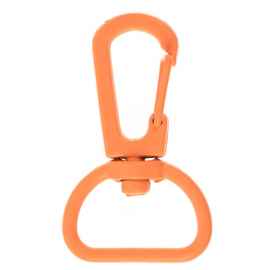 Застежка-карабин Snap Hook, M, оранжевый неон, Цвет: оранжевый