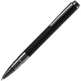 Ручка шариковая Kugel Gunmetal, черная, Цвет: черный